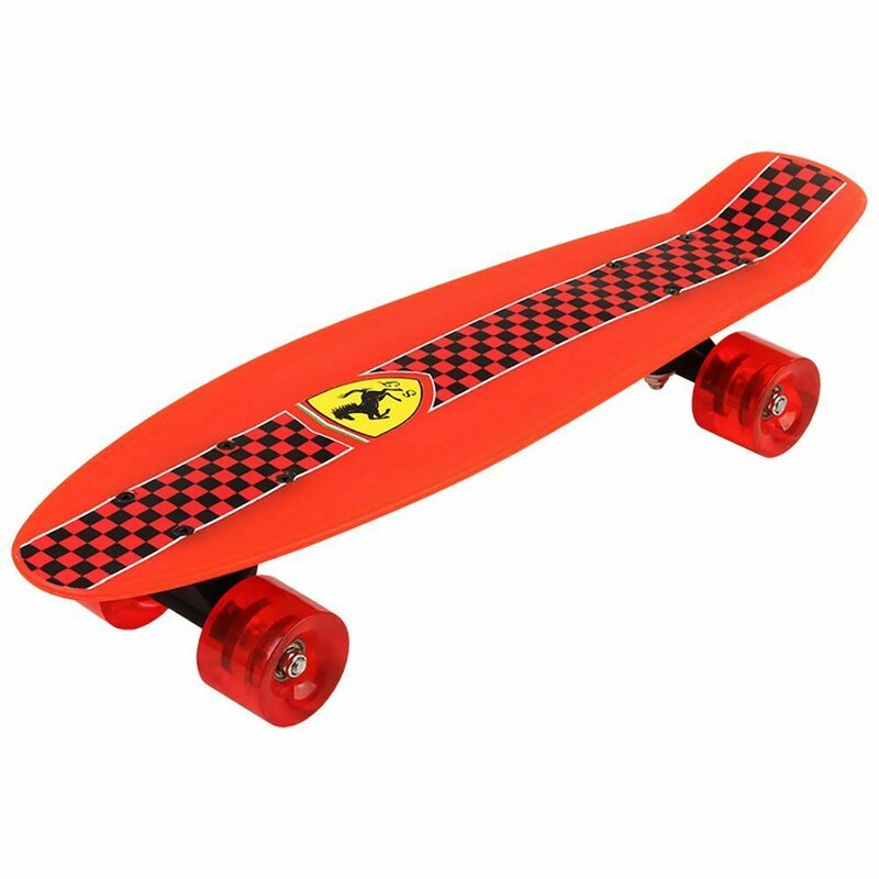 Mesuca - skateboard ferrari din polipropilena, rosu
