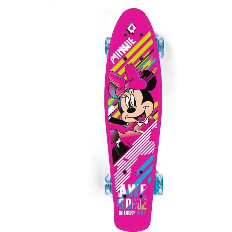Seven - skateboard penny board minnie mouse din polipropilena, roz
