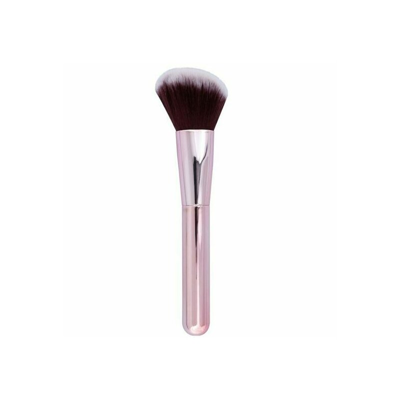 Pensula pentru fard de obraz si iluminator, top choice, rose gold