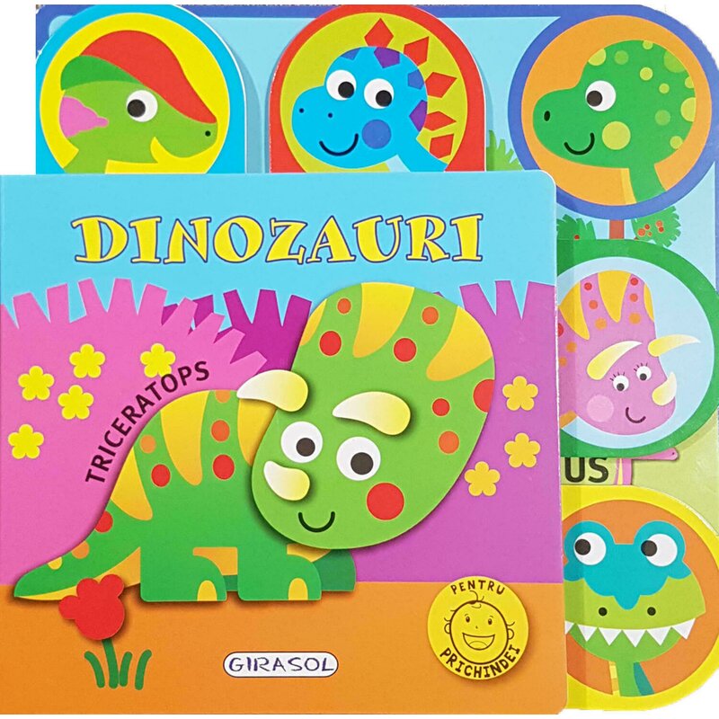 Carte educativa Pentru prichindei - dinozauri