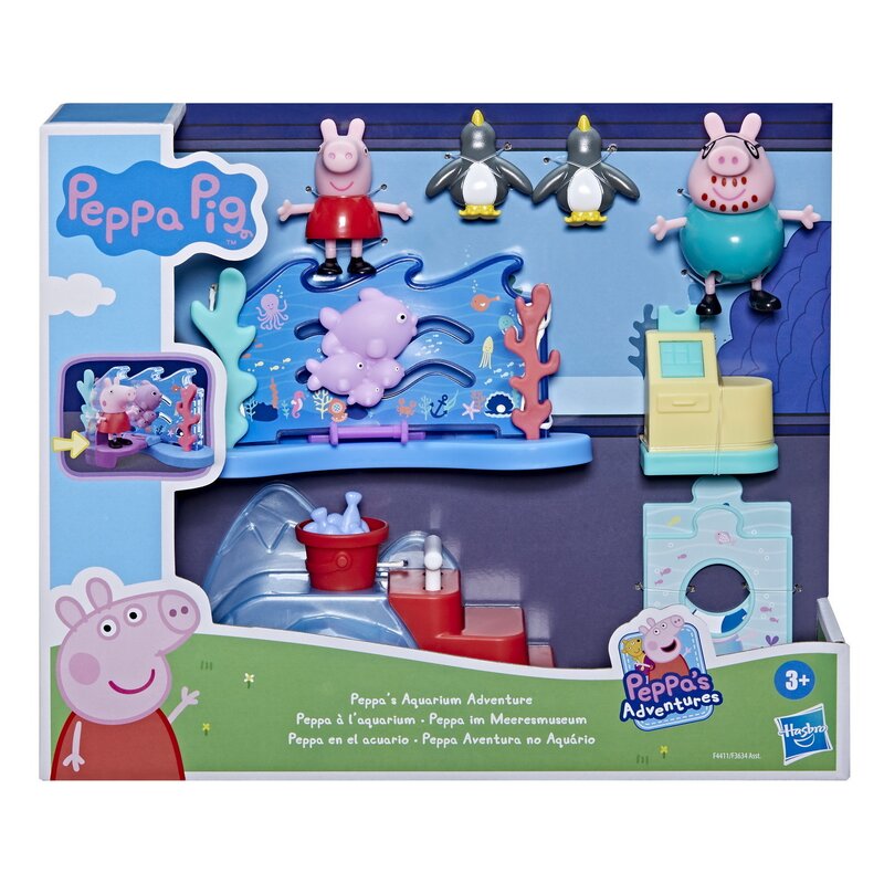 Hasbro - peppa pig aventura de la acvariu