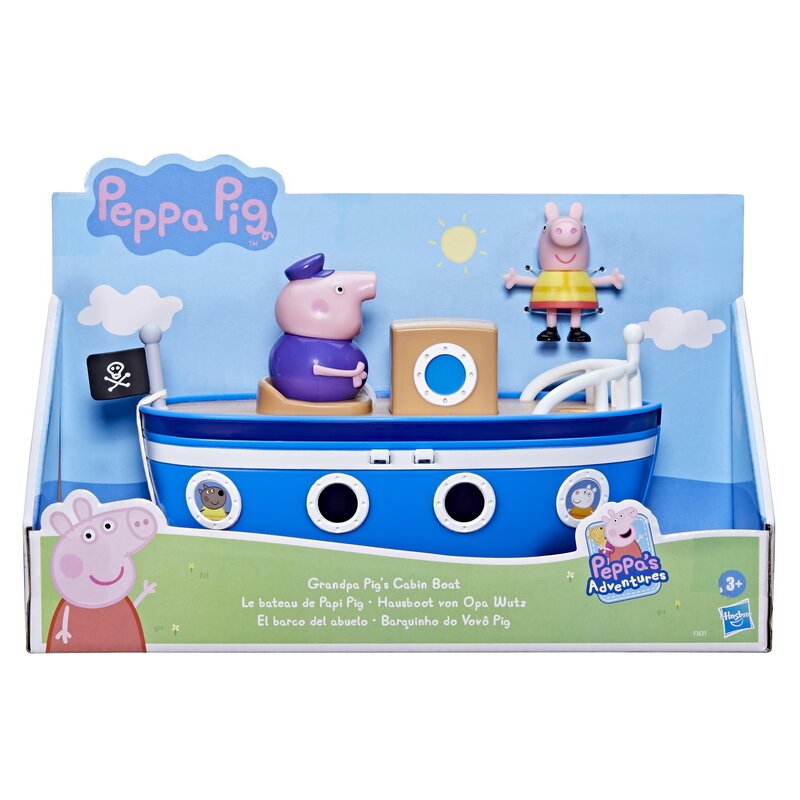 Hasbro - peppa pig barca bunicului