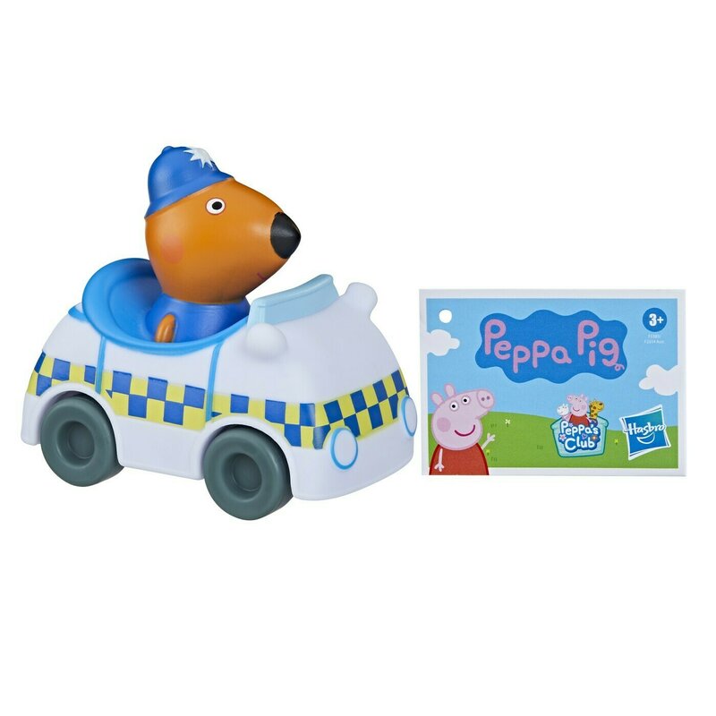 Hasbro - peppa pig masinuta buggy si figurina iepurasul politist