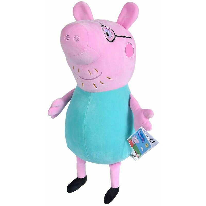 Simba - jucarie din plus tata wutz , peppa pig , 37 cm