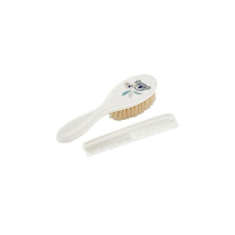 Rotho-baby design - set perie si pieptan koala