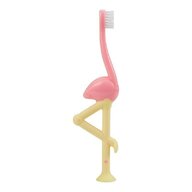 Dr. Brown's - Periuta de dinti design flamingo (1-4 ani)