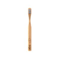 Periuta de dinti pentru copii Chicco din bambus, ambalaj albastru, 3ani+