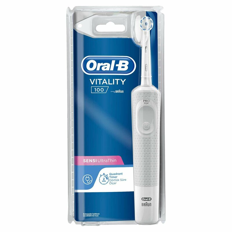 Oral-b - periuta electrica oral b 100 vitality sensi ultrathin