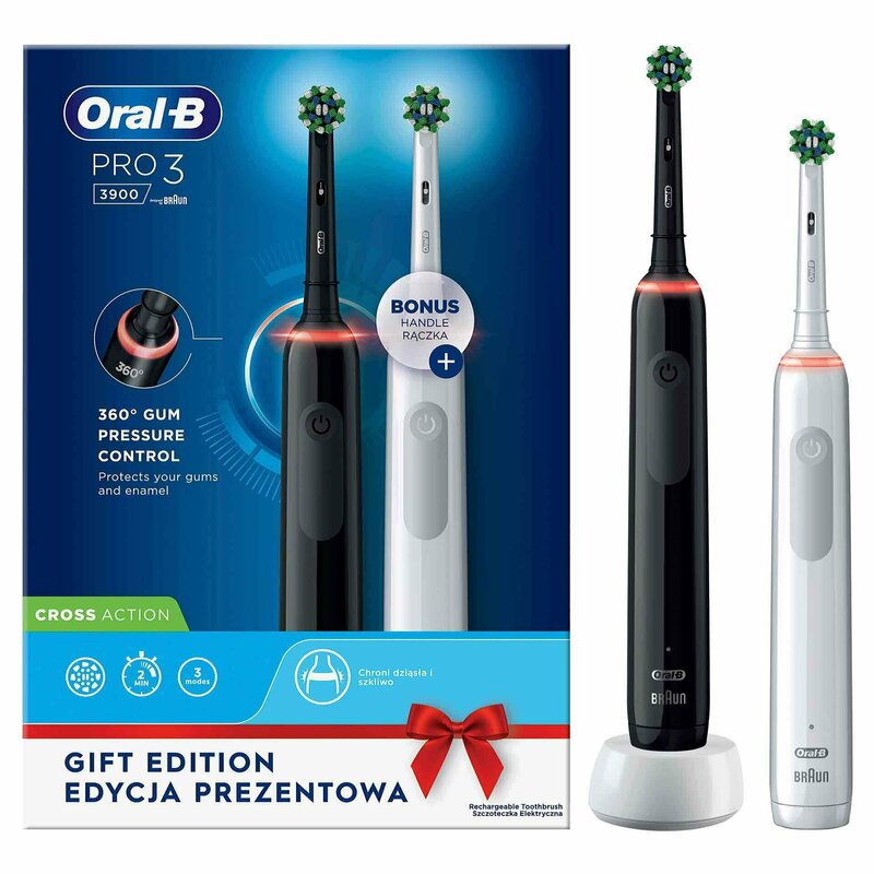 Oral-b - periuta electrica oral b pro 3 duo pack