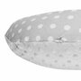 Perna alaptare, New Baby, Diametru 16 cm, Lungime in jurul circumferintei 125 cm, Bumbac+tesatura Minky, 100% antialergic, Husa detasabila, 0 luni+, Grey - 3