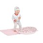 Perna alaptare, New Baby, Diametru 16 cm, Lungime in jurul circumferintei 125 cm, Bumbac+tesatura Minky, 100% antialergic, Husa detasabila, 0 luni+, Grey - 5