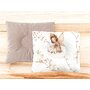 Perna bebelus, MimiNu, Profilata, Cu doua fete, Cu functie anti-soc, Pufoasa, Din catifea si bumbac, 23x26 cm, Materiale certificate Oeko Tex Standard 100, Velvet Fairy - 2