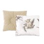 Perna bebelus, MimiNu, Profilata, Cu doua fete, Cu functie anti-soc, Pufoasa, Din catifea si bumbac, Materiale certificate Oeko Tex Standard 100, 23x26 cm, Savanna - 1