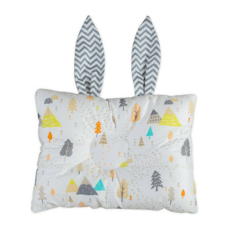 Bambinice - perna bebelusi bunny, alb/gri/tree1