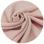Perna clasica de dormit, Qmini, Cu husa detasabila cu fermoar, Din muselina dubla, 30x40 cm, Powder Pink - 2