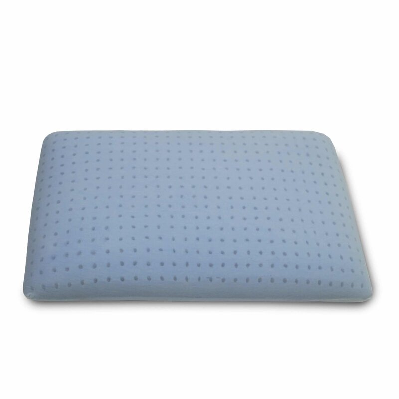 Somnart - perna cu memorie memory clasica blue 42x72x13 cm