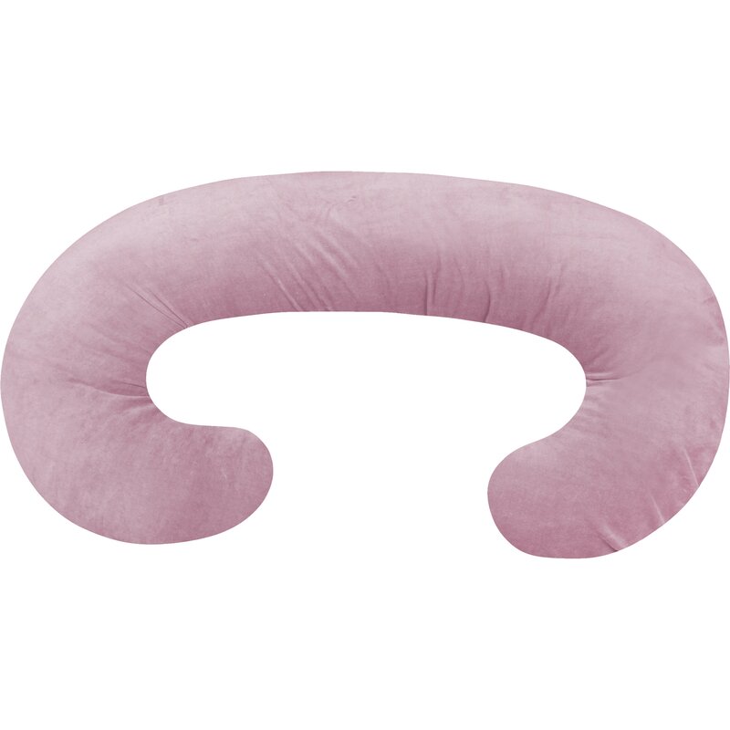 Womar - perna de alaptat velur 250 cm, mov