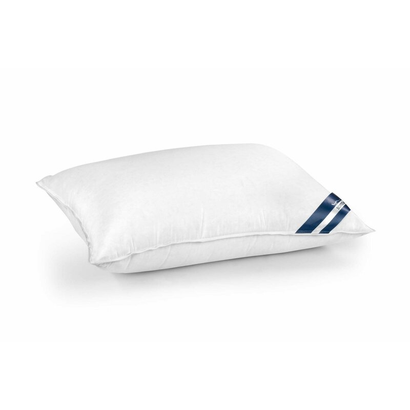 Somnart - perna microfibra puf si fulgi gasca, premium, 50x70
