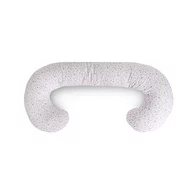 Perna multifunctionala, Ceba Baby, Pentru dureri de spate, somn confortabil si alaptat, Cu bile de silicon si microperle, Husa detasabila din bumbac, 300x30 cm, Oeko-Tex Standard 100, Forget-me-not