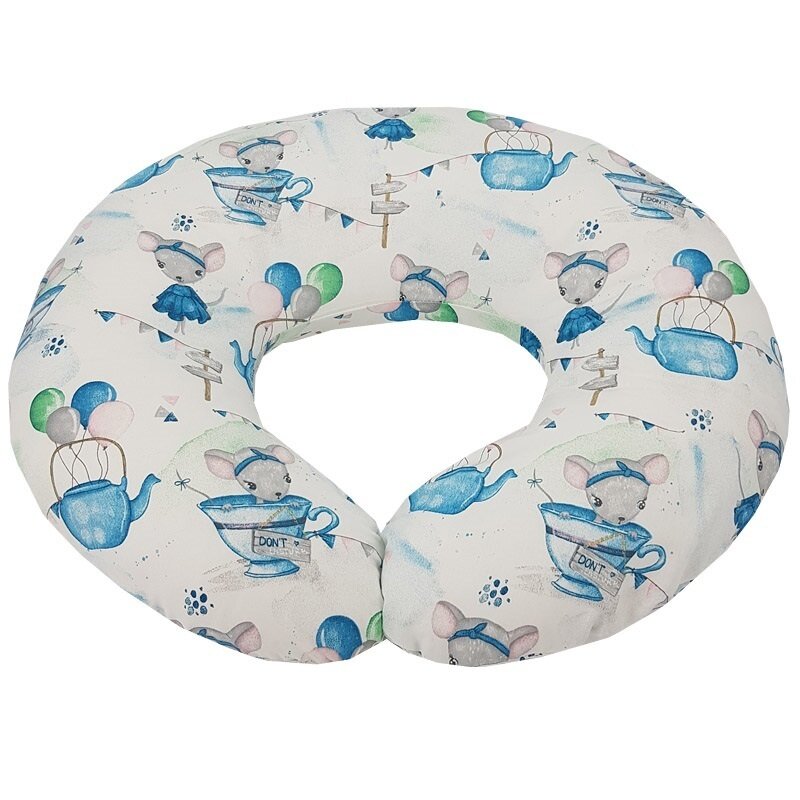 Eko - perna pentru alaptare, 100% bumbac, 60x60 cm, - mouse
