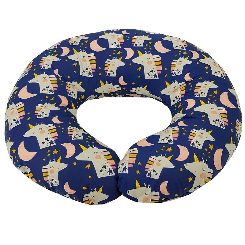 Eko - perna pentru alaptare, 100% bumbac, 60x60 cm, - navy