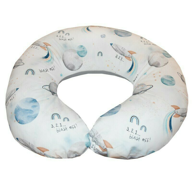 Eko - perna pentru alaptat rockets din bumbac, 60x60 cm
