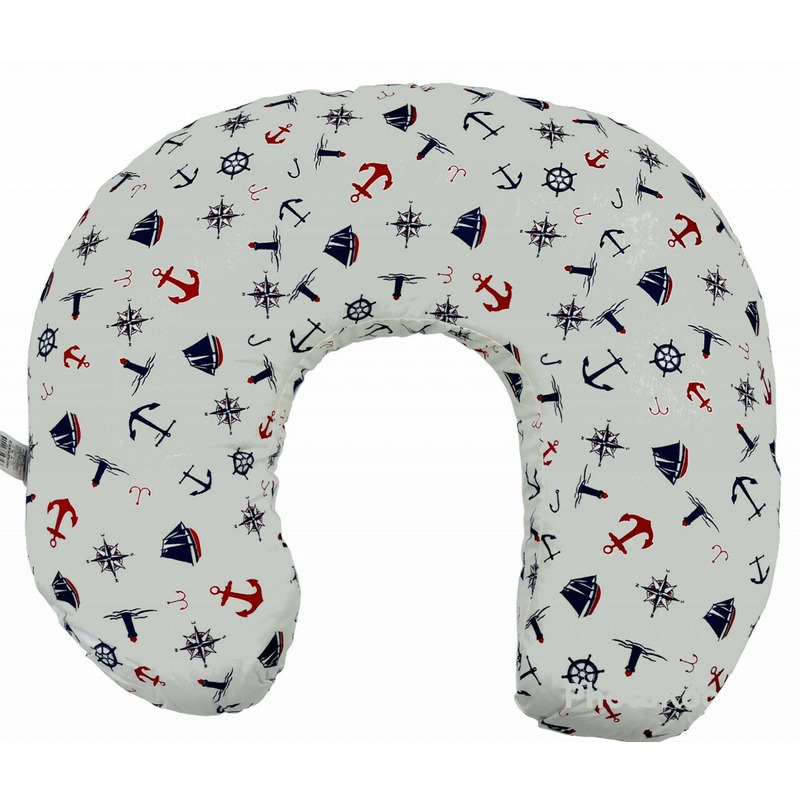 Perna pentru alaptat 2 in 1 nursing pillow marine, babyjem