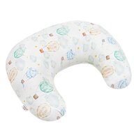 Perna pentru alaptat, Bocioland, Ballons, Cu husa detasabila, Din bumbac, 50x18 cm, Multicolor
