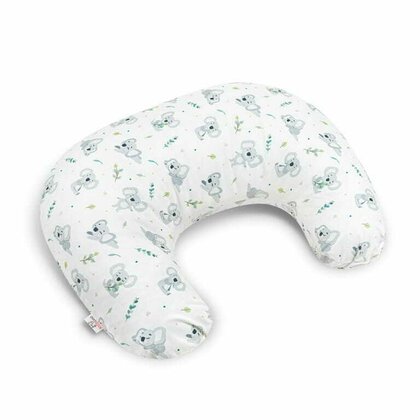 Perna pentru alaptat, Bocioland, Koala, Cu husa detasabila, Din bumbac, 50x18 cm