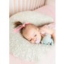 Perna pentru alaptat, Ceba Baby, Husa detasabila din bumbac, Cu puf siliconizat, 150x60x37 cm, Oeko-Tex Standard 100, Basic Grey Stars - 7