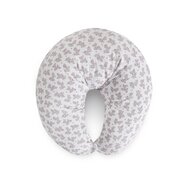 Perna pentru alaptat, Ceba Baby, Husa detasabila din bumbac, Cu puf siliconizat, 150x60x37 cm, Oeko-Tex Standard 100, Basic Hoya