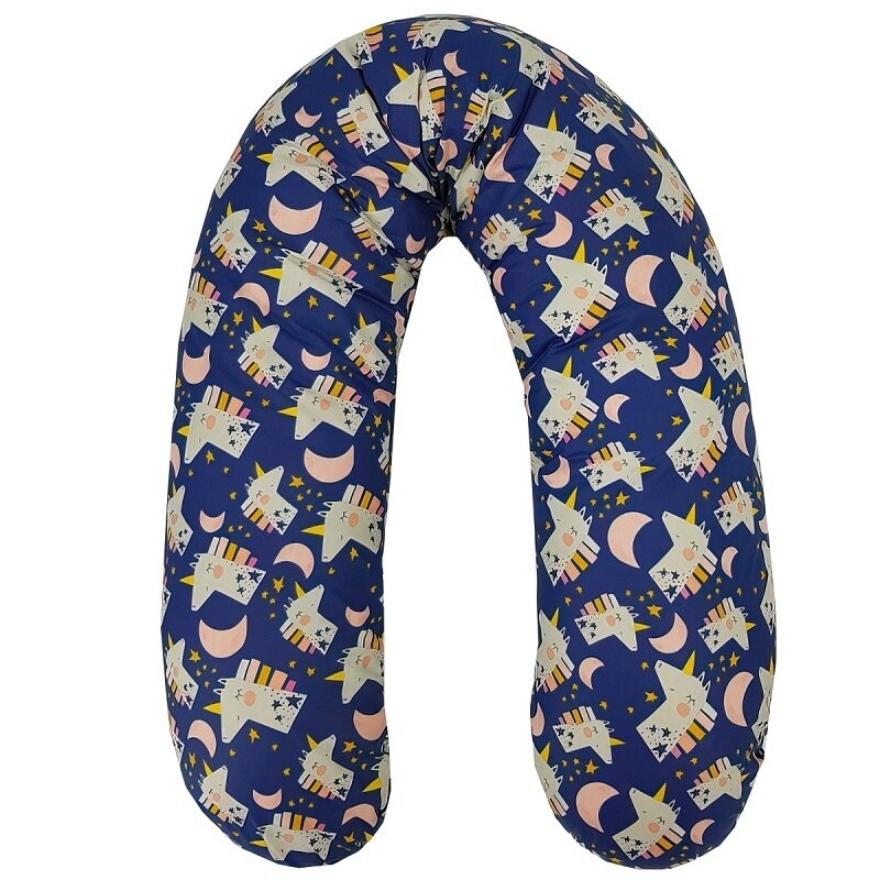 Eko - perna pentru gravida, fibre din silicon, 180 cm, - navy
