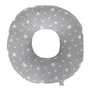 Perna postpartum, Ceba Baby, Amelioreaza durerile dupa nastere, Umpluta cu bile EPS, Bumbac, 45x45x10 cm, Milky Way - 2