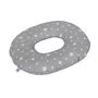 Perna postpartum, Ceba Baby, Amelioreaza durerile dupa nastere, Umpluta cu bile EPS, Bumbac, 45x45x10 cm, Milky Way - 1