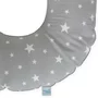 Perna postpartum, Ceba Baby, Amelioreaza durerile dupa nastere, Umpluta cu bile EPS, Bumbac, 45x45x10 cm, Milky Way - 4