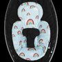 4Moms - Accesoriu perna reductor Little Rainbow, Pentru MamaRoo - 4