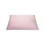 Somnart - Perna  LATEXCEL, 66x38x14 cm, latex natural, husa bumbac 100%, roz - 1
