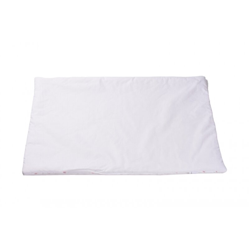 Confort family - perna clasica de dormit plata, din bumbac, 60x40 cm, alb