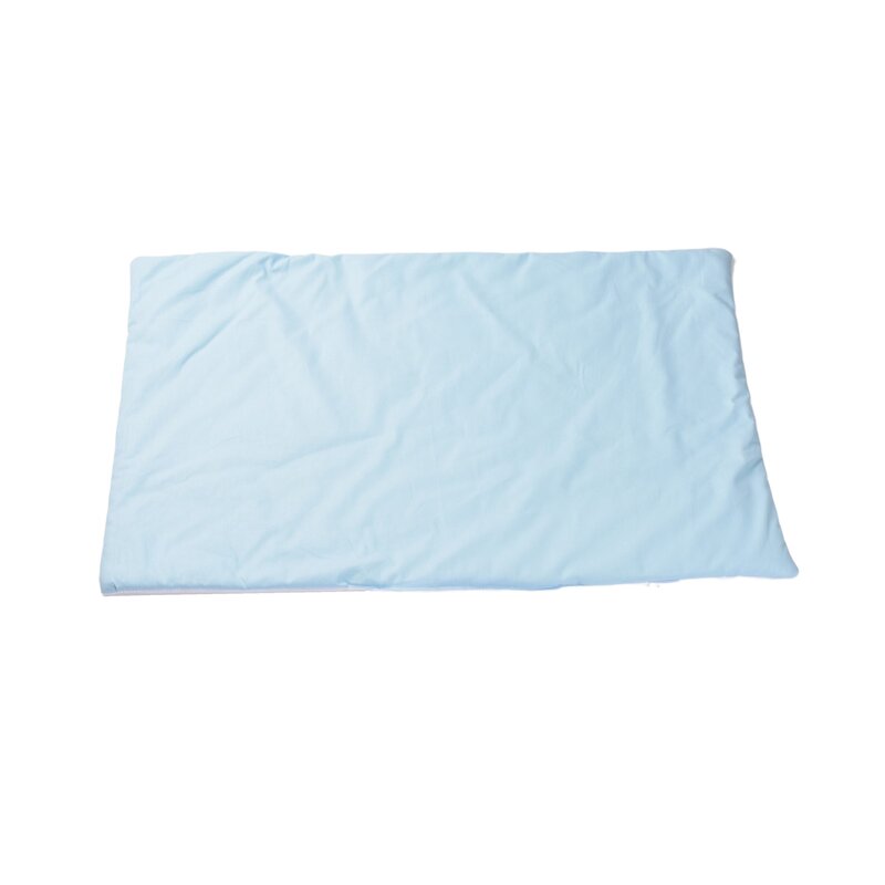 Confort family - perna clasica de dormit plata, din bumbac, 60x40 cm, albastru