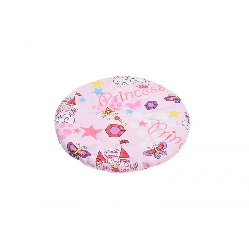 Confort family - perna clasica de dormit plata rotunda , princess, din bumbac, 30x30 cm