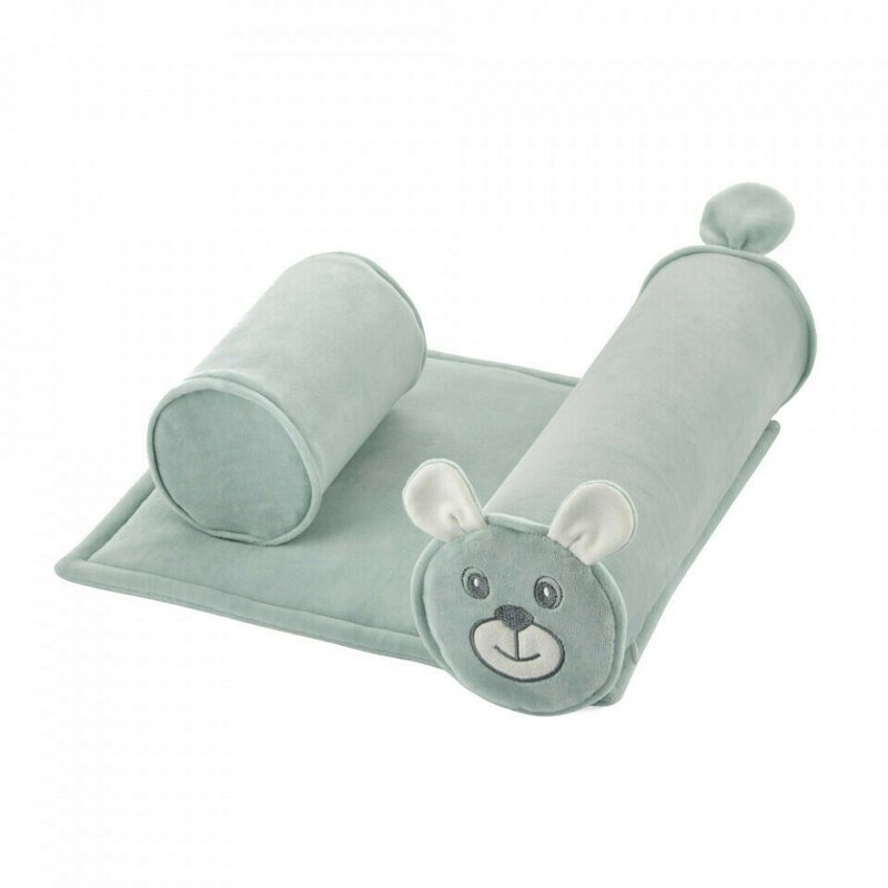 Babyjem - pernuta pozitionator anti-rasucire pentru bebelusi 34x36cm (culoare: roz)