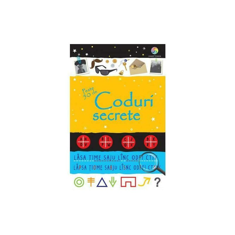 Carte cu activitati peste 50 de coduri secrete