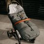 Sac de iarna, Petite&Mars, Jibot, Pentru carucior, landou sau scaun auto, 100x48 cm, Impermeabil, Cu elemente reflectorizante, Extensibil, 3 in 1, Black - 14