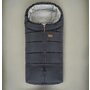 Sac de iarna, Petite&Mars, Jibot, Pentru carucior, landou sau scaun auto, 100x48 cm, Impermeabil, Cu elemente reflectorizante, Extensibil, 3 in 1, Charcoal Grey - 3