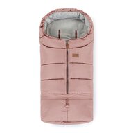 Sac de iarna, Petite&Mars, Jibot, Pentru carucior, landou sau scaun auto, 100x48 cm, Impermeabil, Cu elemente reflectorizante, Extensibil, 3 in 1, Dusty Pink