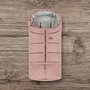 Sac de iarna, Petite&Mars, Jibot, Pentru carucior, landou sau scaun auto, 100x48 cm, Impermeabil, Cu elemente reflectorizante, Extensibil, 3 in 1, Dusty Pink - 4