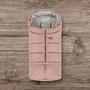 Sac de iarna, Petite&Mars, Jibot, Pentru carucior, landou sau scaun auto, 100x48 cm, Impermeabil, Cu elemente reflectorizante, Extensibil, 3 in 1, Dusty Pink - 4