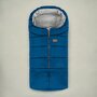 Sac de iarna, Petite&Mars, Jibot, Pentru carucior, landou sau scaun auto, 100x48 cm, Impermeabil, Cu elemente reflectorizante, Extensibil, 3 in 1, Albastru - 4