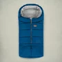 Sac de iarna, Petite&Mars, Jibot, Pentru carucior, landou sau scaun auto, 100x48 cm, Impermeabil, Cu elemente reflectorizante, Extensibil, 3 in 1, Albastru - 4