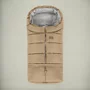 Sac de iarna, Petite&Mars, Jibot, Pentru carucior, landou sau scaun auto, 100x48 cm, Impermeabil, Cu elemente reflectorizante, Extensibil, 3 in 1, Bej - 4